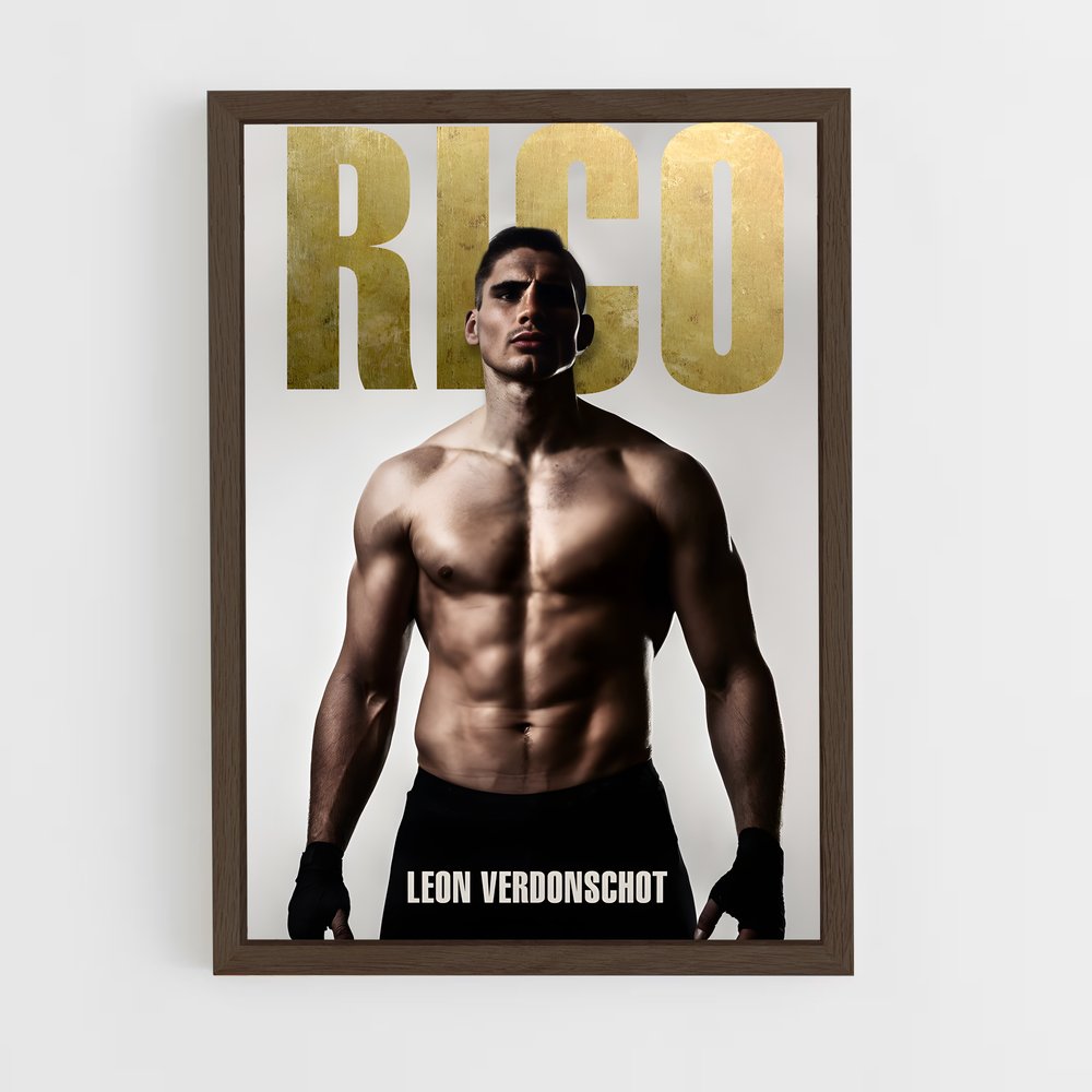 Poster Le Roi de la Frappe – affiche Kick-boxing (vue 5)